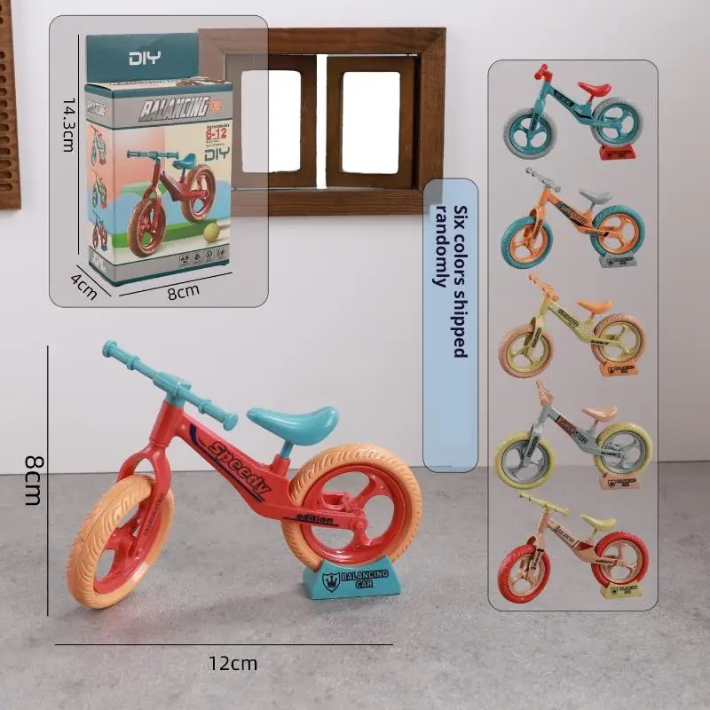 1 Uds. Divertido modelo de bicicleta de montaña 3D, accesorios para casa de muñecas para muñeca V1 V2 de 17cm, adorno creativo de moda para bicicleta