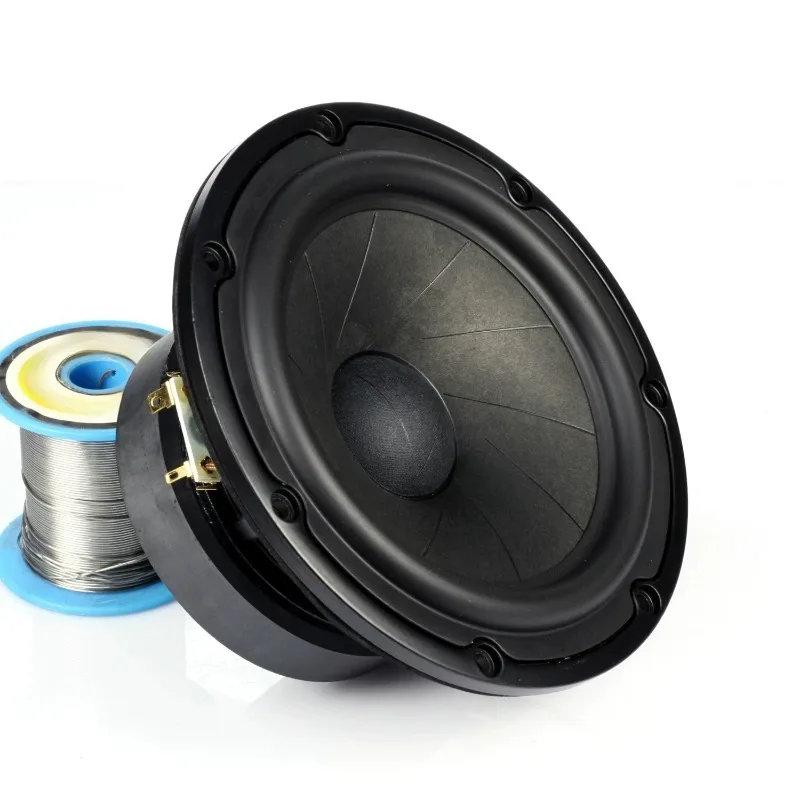 for 6 5 Inch Watermelon Paper Cone Mid Bass Speaker Home HIFI Woofer Unit