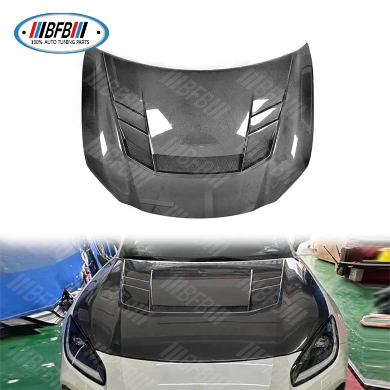 

Крышка двигателя из углеродного волокна, капот для Toyota GR86 Subaru BRZ 22-23