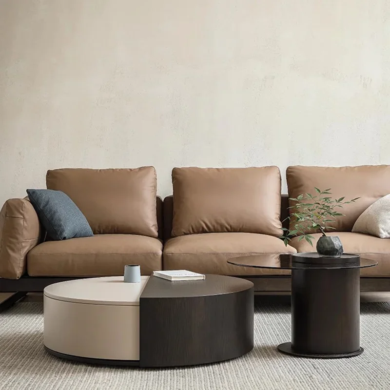 

Luxury Design Coffee Tables Small Nordic Modern Home Round Coffee Tables Marble Minimalist Stolik Kawowy Garden Furniture Sets