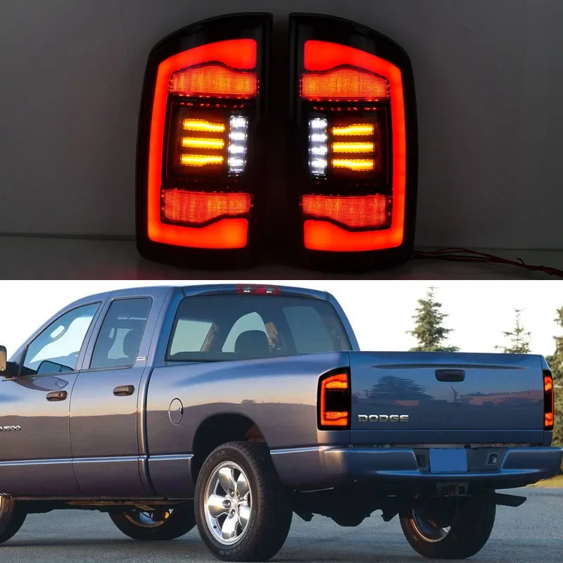 

Car LED Taillight Tail Light For Dodge RAM 1500 RAM 2500 RAM 3500 2002-2008 Rear Running Light + Brake + Reverse + Turn Signal