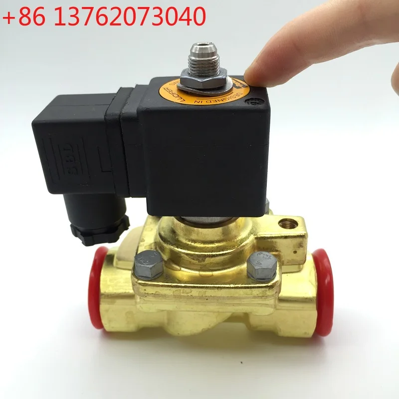 Authentic American  two pass 322H36 normally open solenoid valve 6 points high pressure valve with coil
