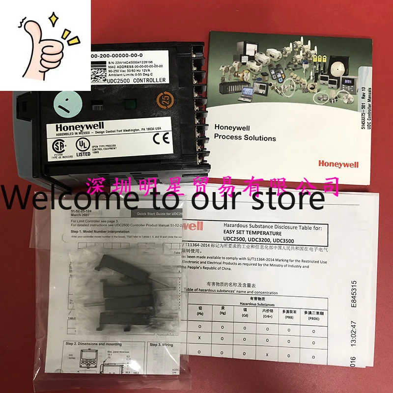 

DC2500-C0-2A00-200-00000-00-0 Fake One Penalty Ten American Honeywell Thermostat