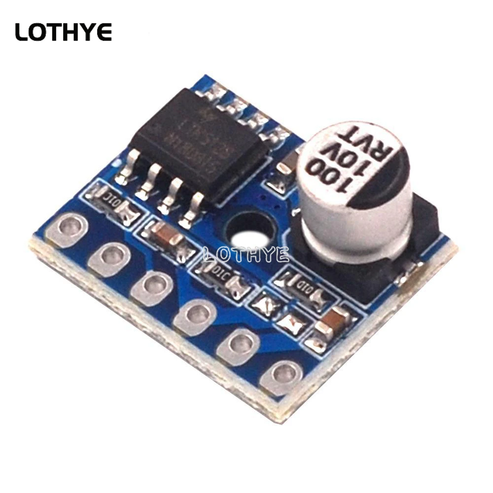 5128 Digital Amplifier Board Class AB/D 5W Mono Low Distortion Audio Amplifier Module XY-SP5W