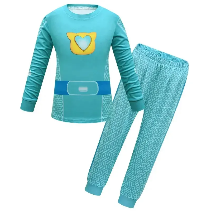 Sky03 New Baby Girls Autumn Super Kitties Cosplay Costume Kids Halloween Christmas Birthday Party Children Role-playing Cut55Hu%