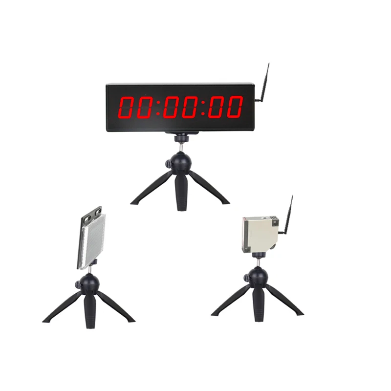 นาฬิกาจับเวลาแข่งขันแบบไร้สาย CHEETIE CP99 ใช้แบตเตอรี่ ไฟ LED สำหรับการแข่งขันวิ่งระยะสั้น