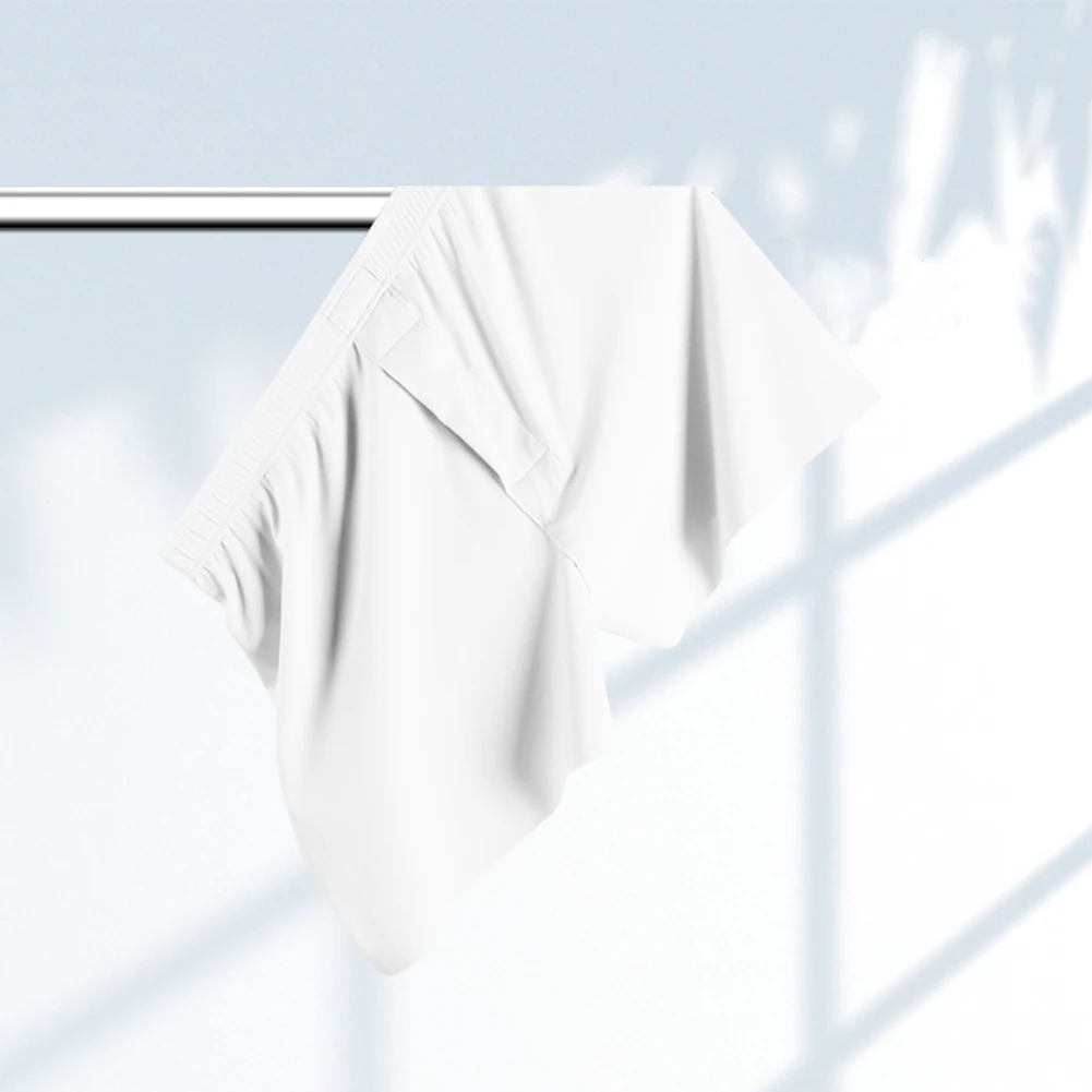 جديد الرجال الحرير الجليد سلس سراويل بوكسر بلون مرونة الخصر boxershorts ملخصات الحقيبة الملابس الداخلية السراويل الرجال جذوع سراويل