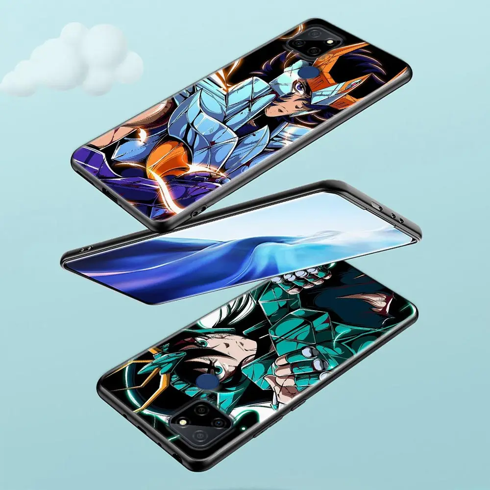 Saint Seiya For Realme GT 5G Master GT2 Pro Neo 2 3 5 Case For OPPO A53 A32 A74 A96 A52 A92 Reno 7 8 Phone Covers Pegasus Seiyas