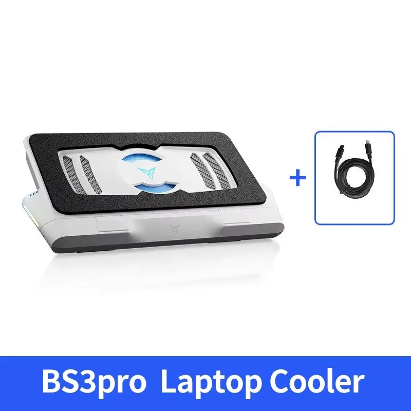 Flydigi BS3/BS3 Pro Laptop Cooler Overclocking Pressure Air Dual Noise Reduction Intelligent Variable Frequency Computer Bracket