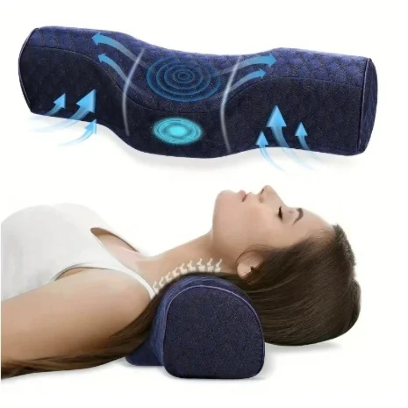 Orthopedic Neck Pillow: Superior Cervical Support Soft Memory Foam, Breathable Washable, Ideal for Every Sleeper