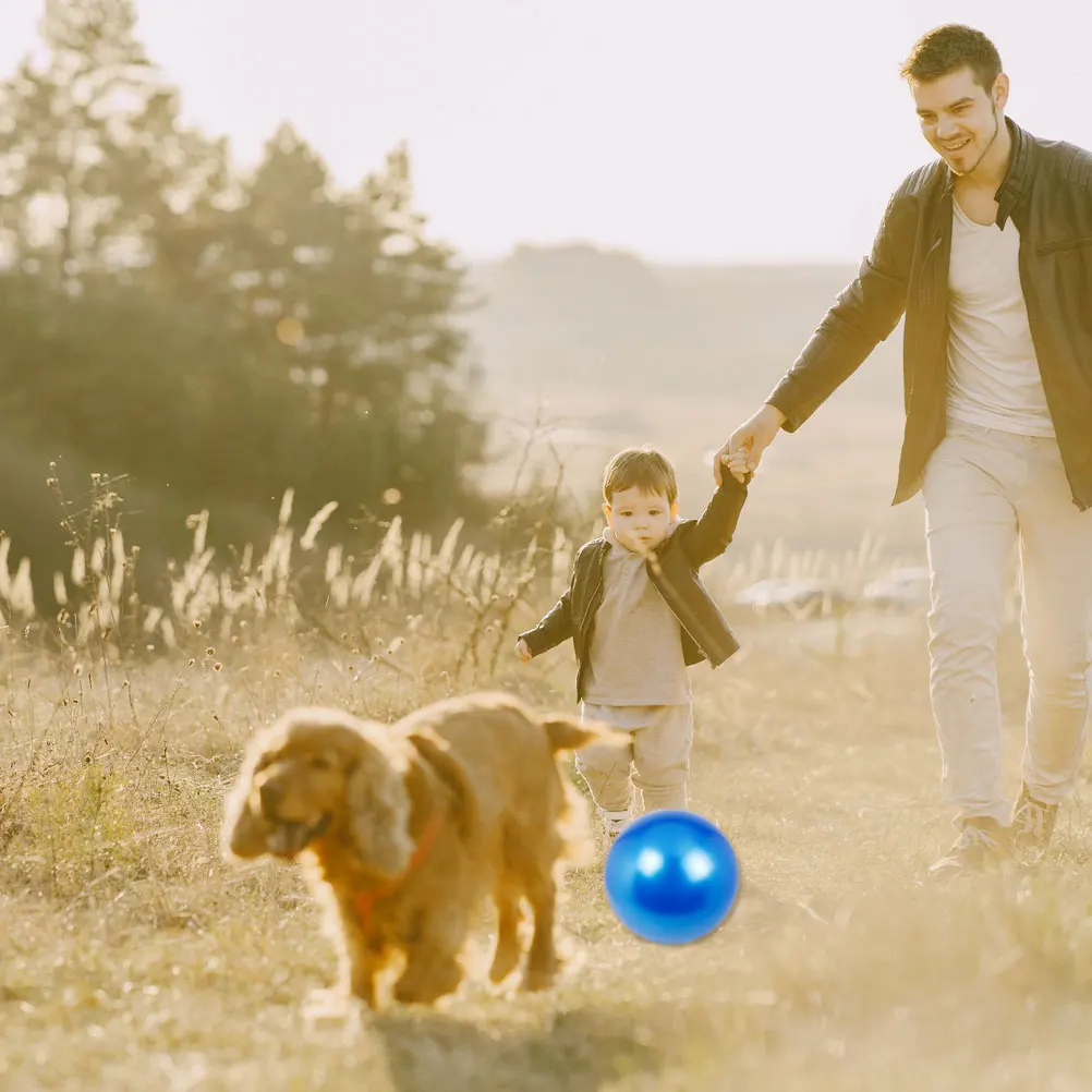 

5Pcs Shimmer Ball PVC Sturdy Bounce Play Ball Kids Birthday Party Outdoor Training Catching Throwing Sports Game