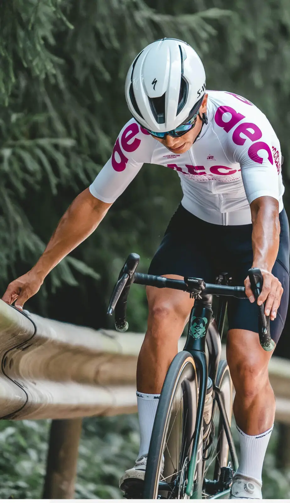 AEC Damen Langarm-Radtrikot Schnelltrocknend Herren Kurzarm-Fahrradoberteil Sommer Atmungsaktive MTB-Bekleidung FengChi Serie – Detail 26