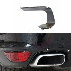 rear bar exhaust pipe trim For Porsche Cayenne 2011-2014 95850583800 95850583700Rear Bumper Tailpipe Frame Decoration Cover