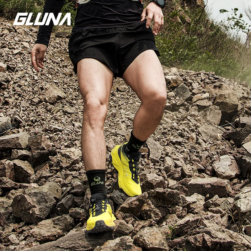 GLUNA Kirin 5.0 Off-road Running Shoes  Waterproof Carbon Plate  Sneakers  Supercritical  Anti-slip Outdoor Hiking Shoe 87886 view 6