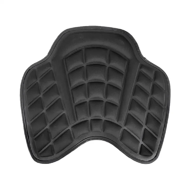 Gel-Infused Motorcycle Seat Pad - Ventilated Shock Absorption With Non-Slip Base