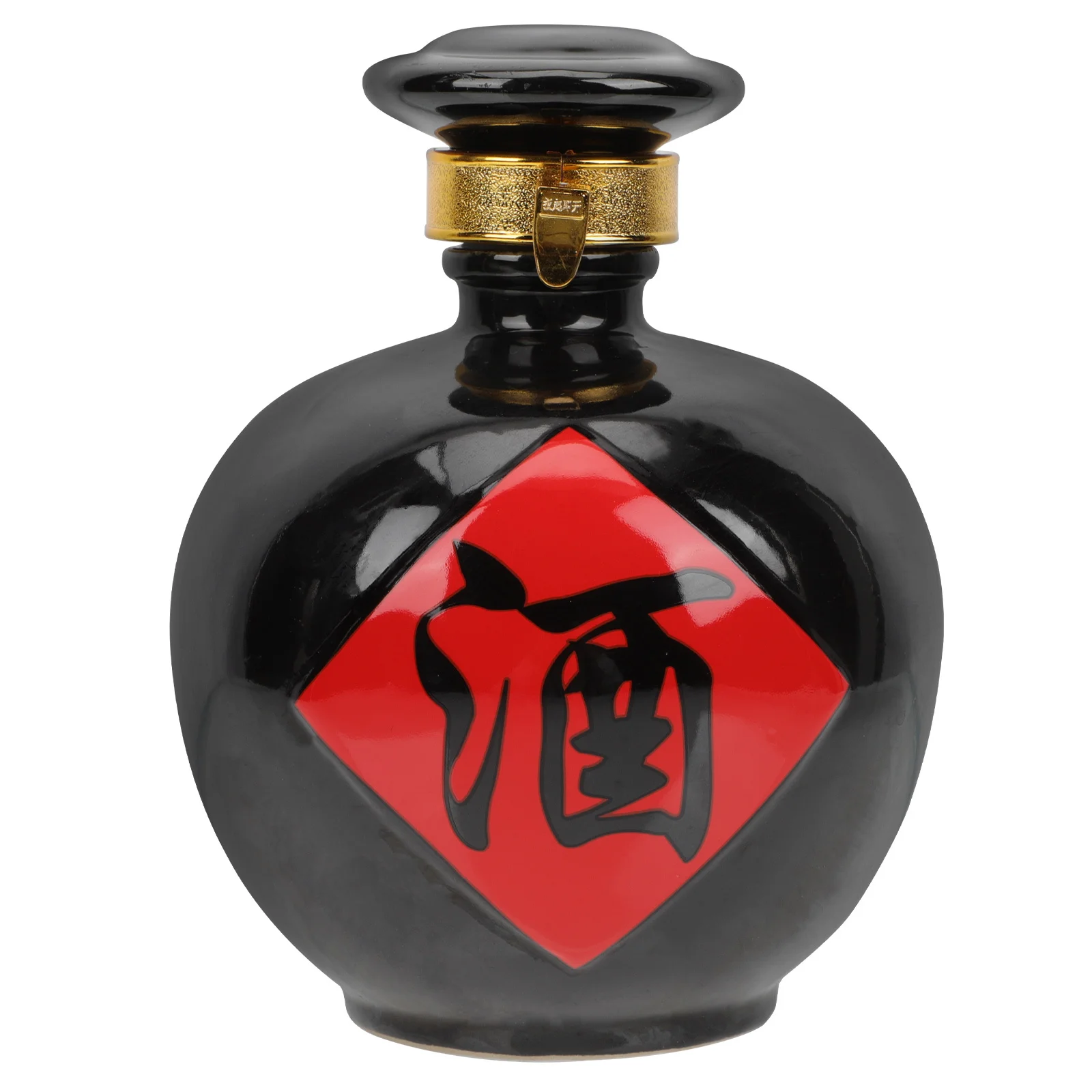 

Ceramic Wine Jar Sealed Jar Multi-Functional Wine Bottle Airtight Kitchen Gadget Elegant Decorative Home Storage Festive