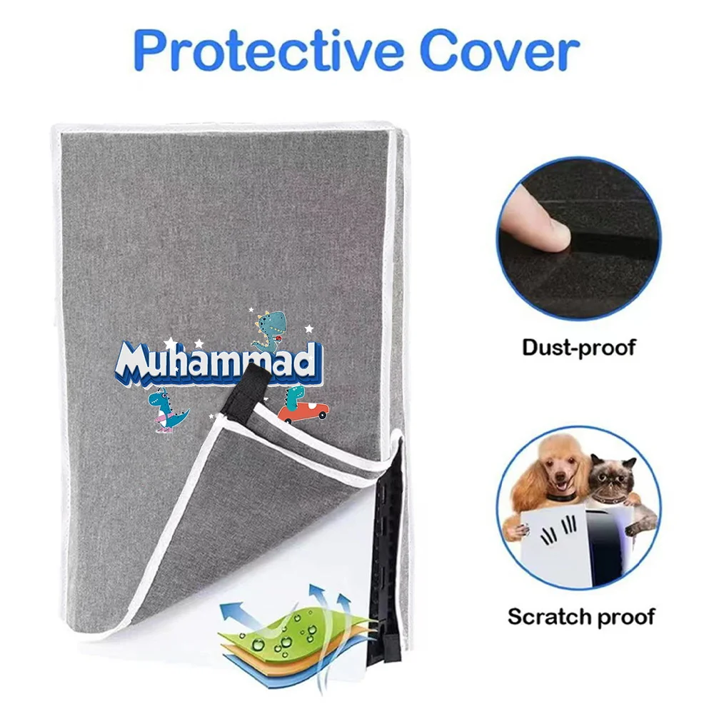 شخصية مخصصة قابل للغسل PS5 الملحقات وحدة التحكم المضادة للخدش حامي ألعاب الملحقات الغبار غطاء مقاوم المنتجات المخصصة