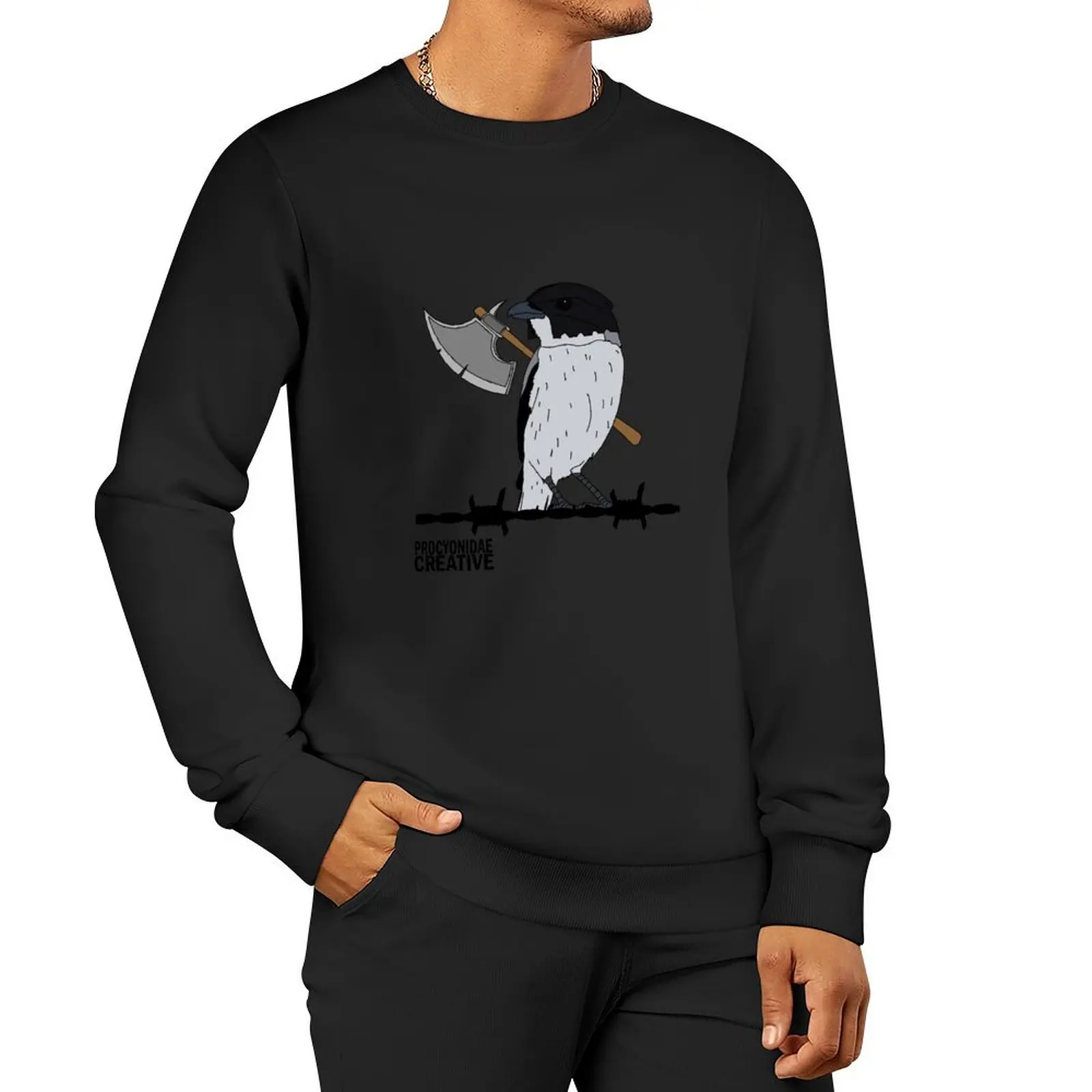 

Loggerhead shrike Pullover Hoodie autumn new products new sweatshirts