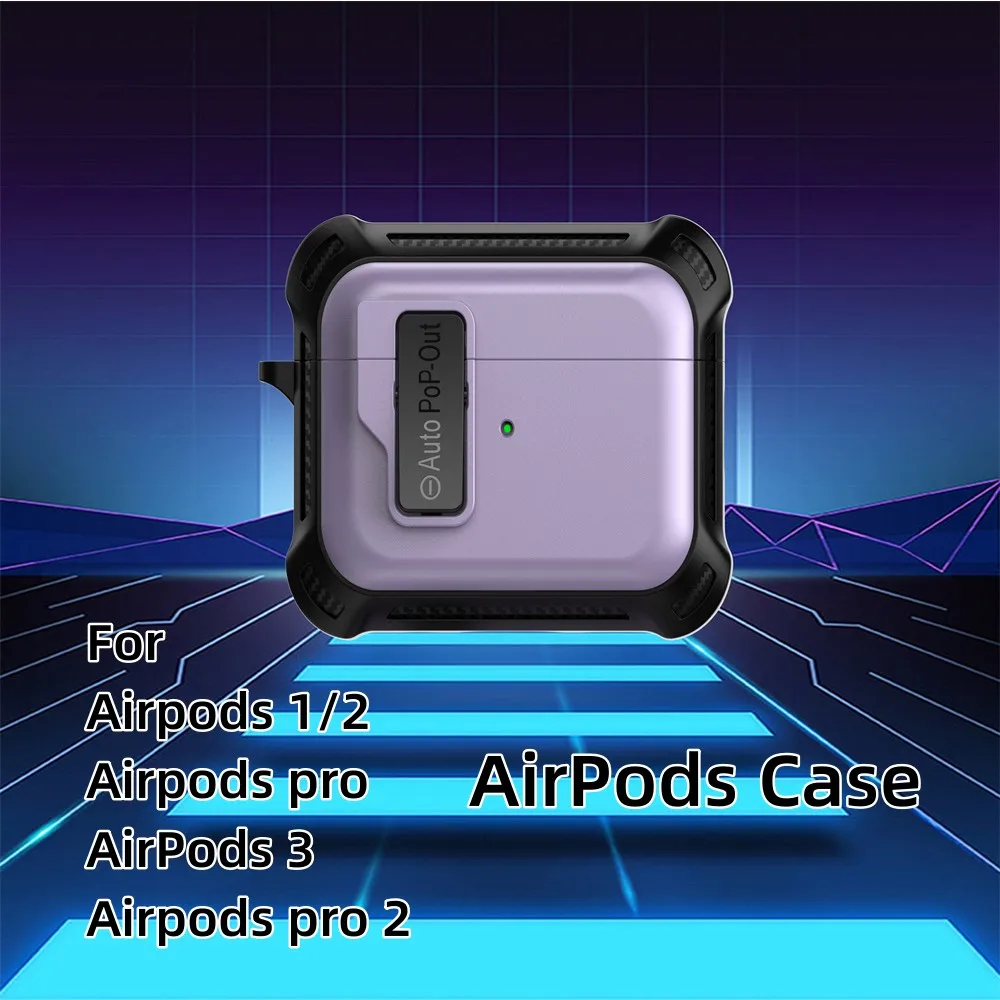 

Earphone Cases for Apple Airpods 1st 2nd 3rd Generation Pro 2 Headphone Protective Case Silicone Shockproof Protector Cover