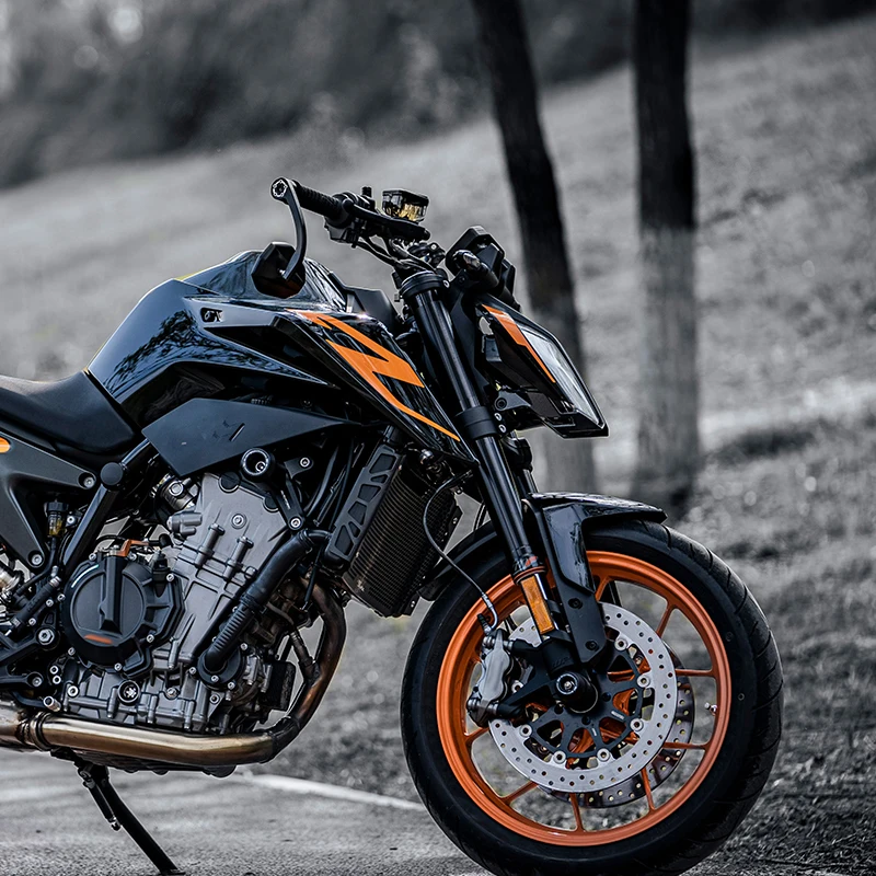 Digunakan untuk KTM DUKE 790 stiker cetakan pola garis sepeda motor Kit Fairing Aksesori Sepeda dekorasi stiker pelindung