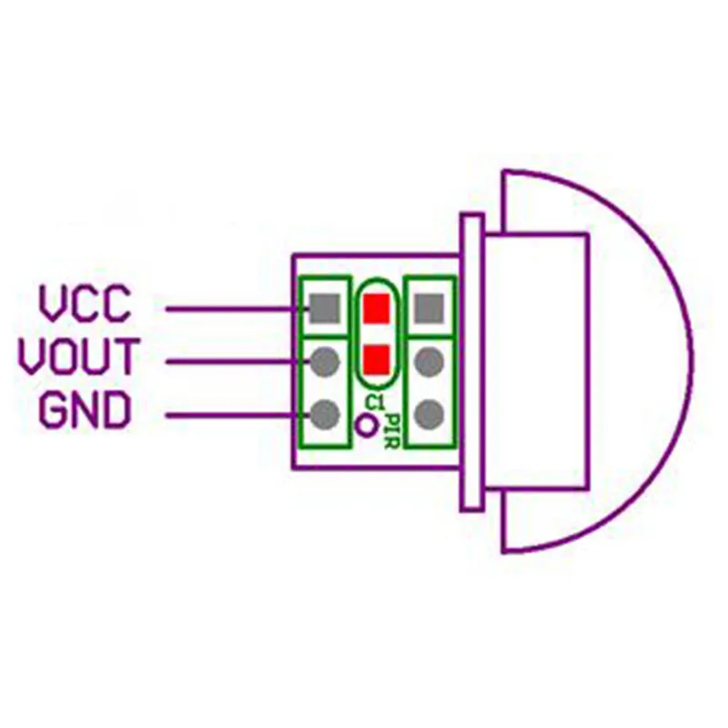 2 個 AM3012 ミニ IR PIR モーションセンサーモジュール DC 2.7-12V 人体検出自動スイッチセキュリティ照明用