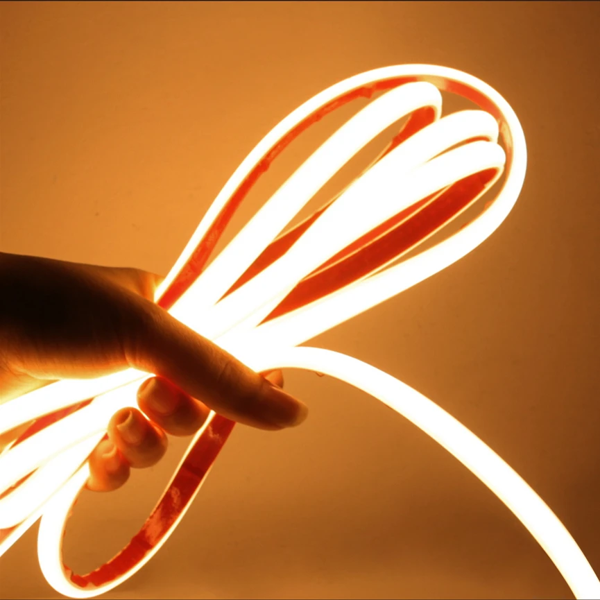 

EU AU Power Plug 220V COB Led Neon Strip with Adhesive Tape 1m 50m 288Leds/m Flexible Waterproof Home Outdoor Lighting Ribbon