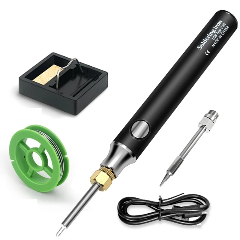 USB Electric Soldering Iron Burning Wire Pen Welding Burning Wire Dual-Use Diy Manual Wire Breaking Carving Jewelry Tool