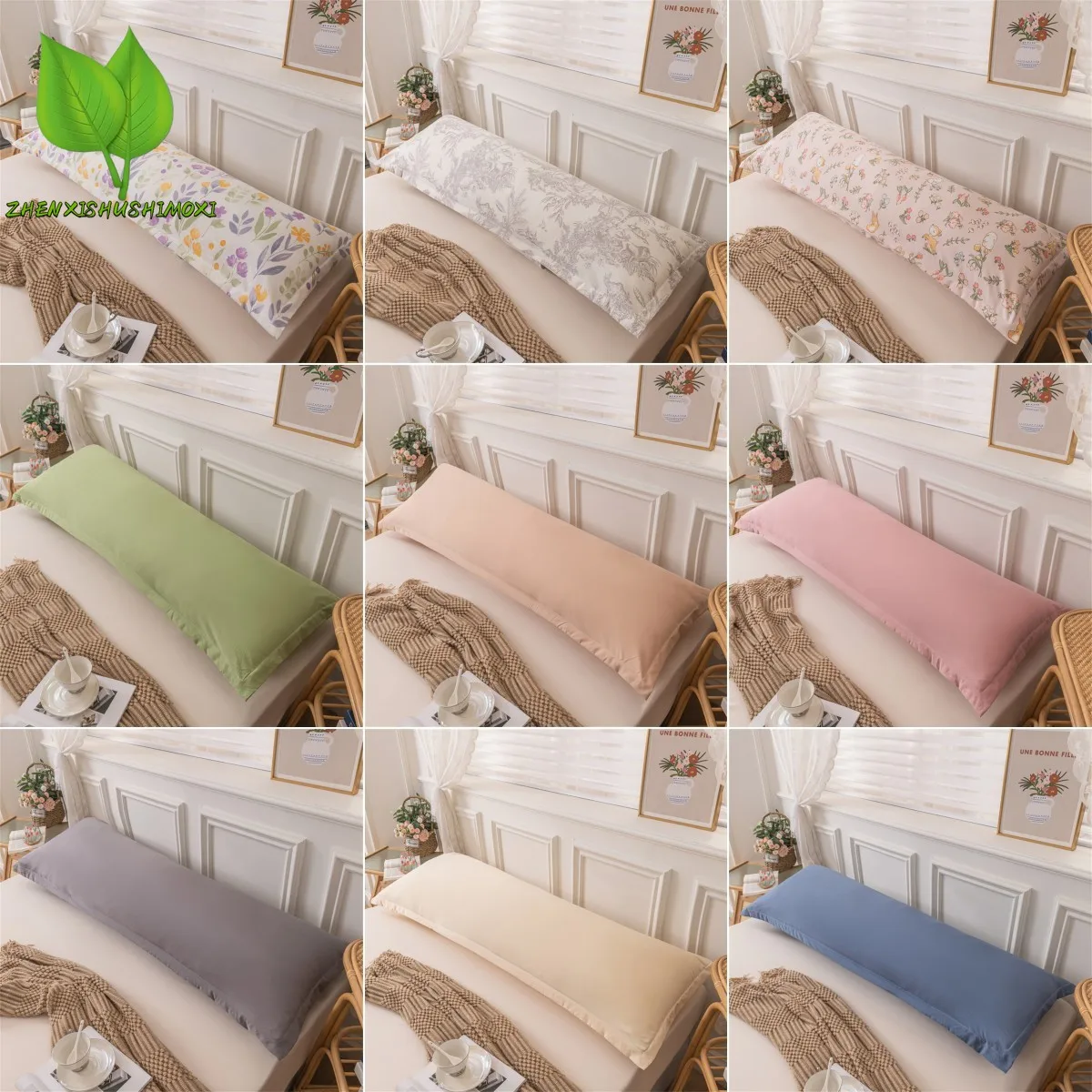 Rectangle Pillowcase Lace Style Pillows Cover 48x120/150/180cm Cushion Cover Long Pillow Cases Home Pillowslip Funda Cojin