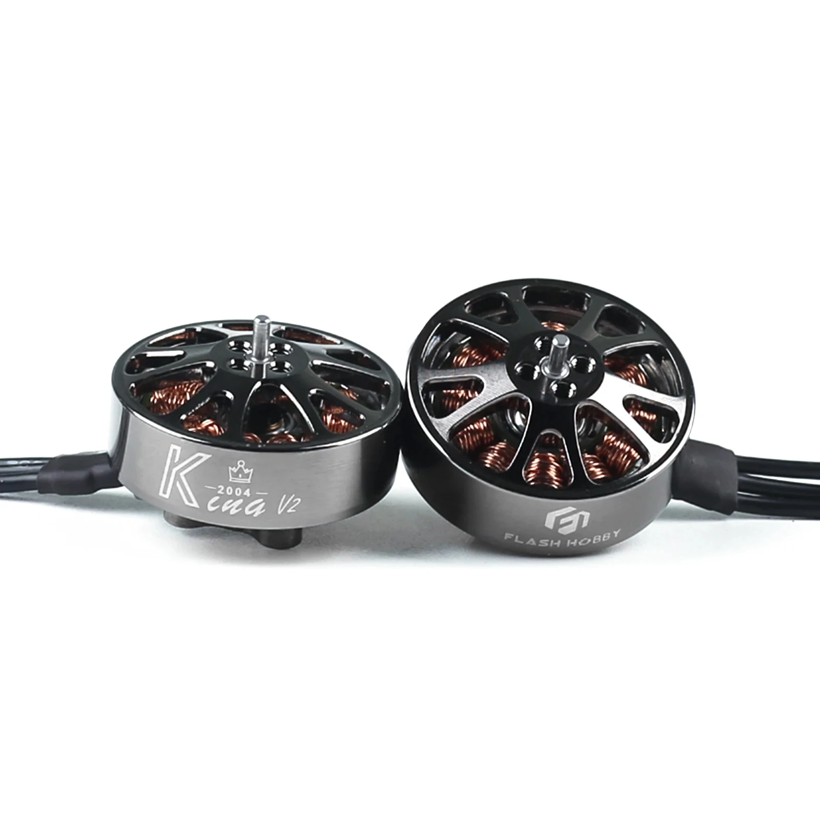 1/4PCS FLASHHOBBY K2004 V2 2004 3150KV 1900KV 1750KV 3-6S Brushless Motor for FPV RC Freestyle Cinewhoop Drones