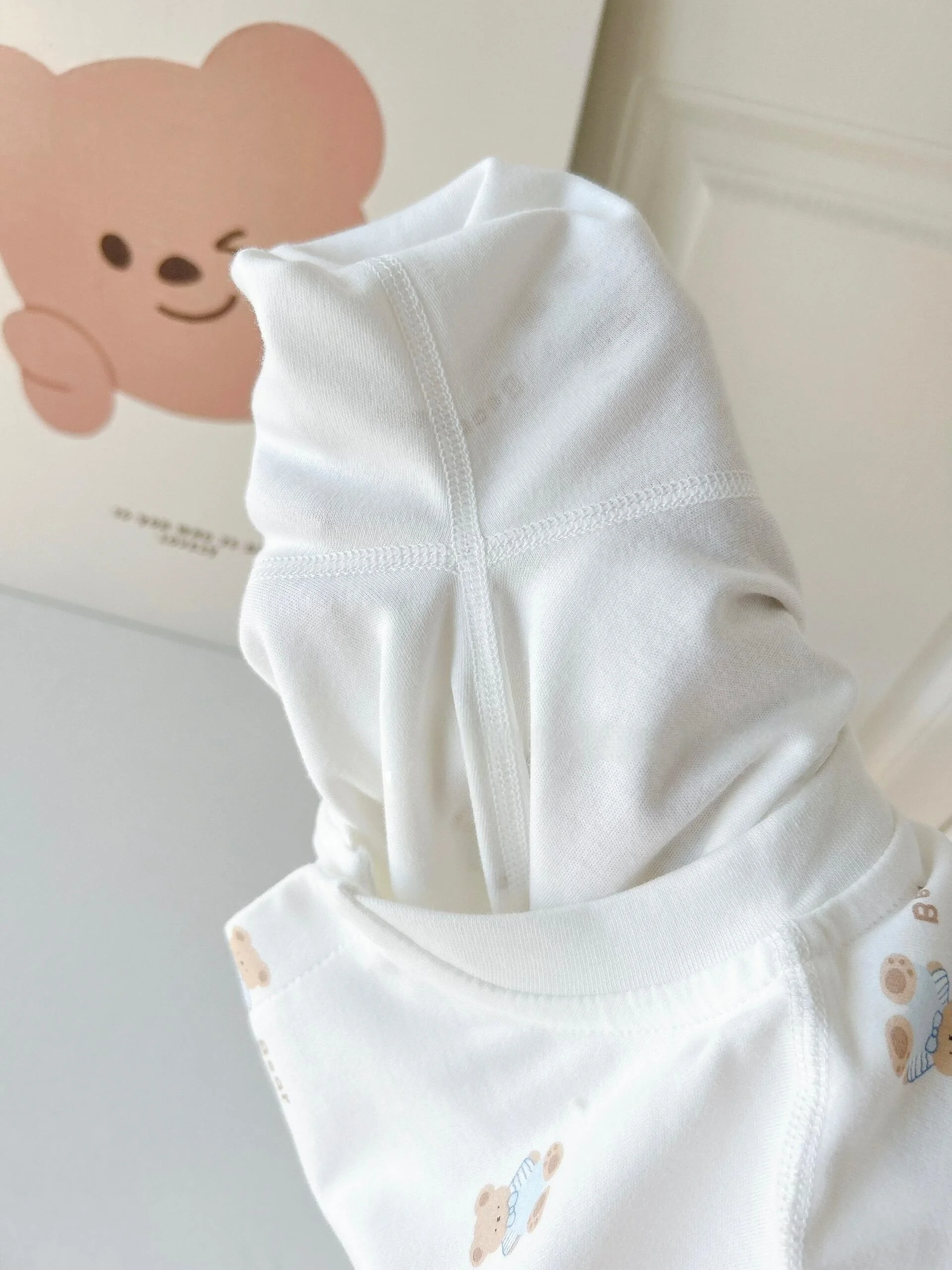 Pure Cotton Long Sve Baby Rer Boys Home Clothes Spring Autumn Cute Cler Suit Baby Rers Kids Clothing Spring Autumn