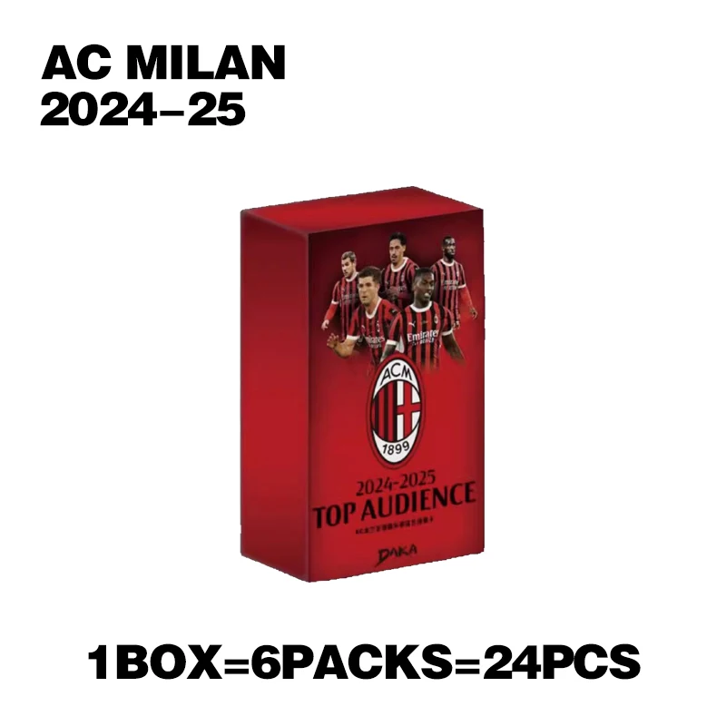 NIEUWE Daka Inter Milan Voetbal Collectiekaart 2025-2026 Real Madrid Barcelona Manchester Juventus Ale Star Speler Handtekeningkaart