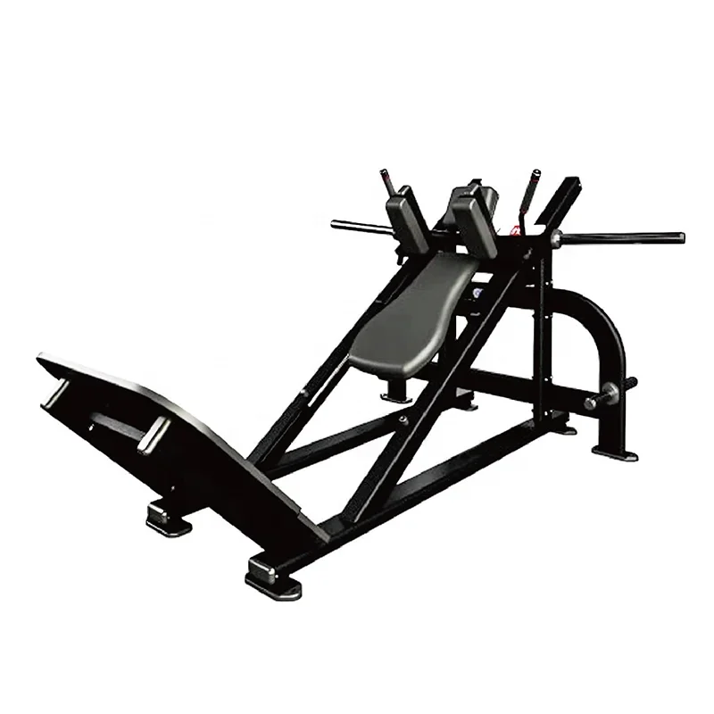 Safety Commercial Fitness Equipment Strength Training Squat Exercise Leg Press 35 Degree Hack Slide Machine