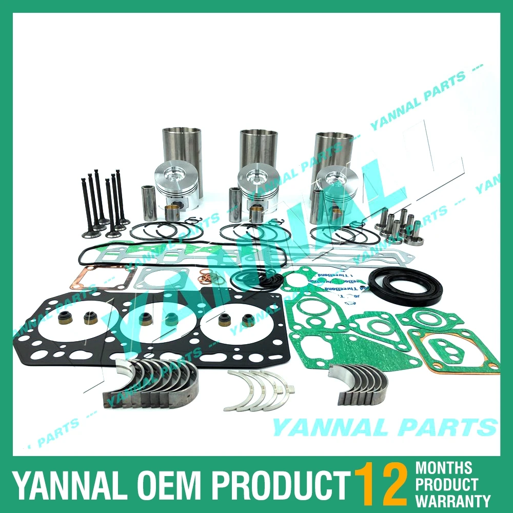 

3TNV88 Engine Overhaul Rebuild Kit for Hitachi ZX30U-2 ZX35U-2 ZX27U-3 ZX29U-3