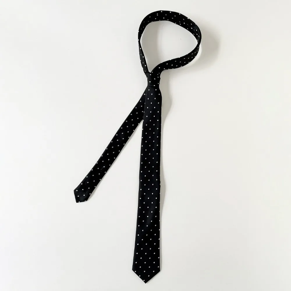Korean Polka Dot Tie Wave Point Bowknot Bow Necktie Retro College Style Belt Accessories JK Uniform Decoration