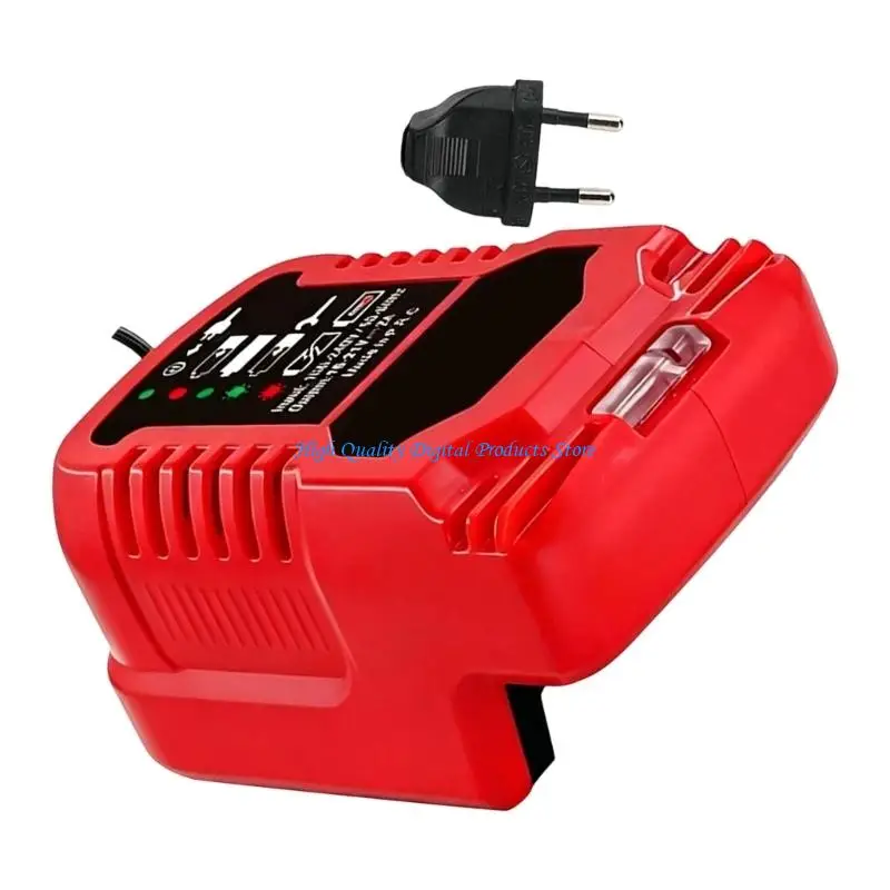 U2JE Corded Power Dock Station for 18V/20V Tool Battery Packs with LED Guide