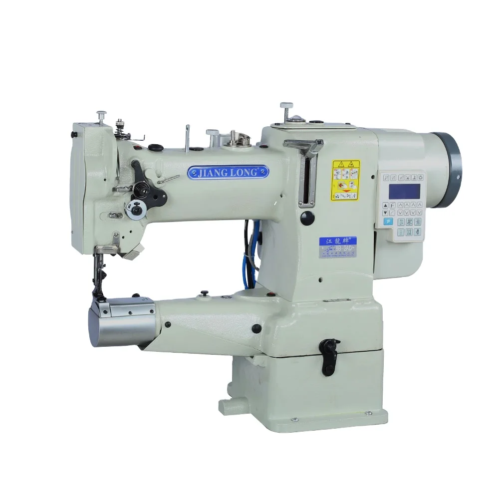 8B-2AD Computer Direct Drive Cylinder Type Thick Material Leather Case Leather Bag Industrial Sewing Machine High Head Sewing Ma