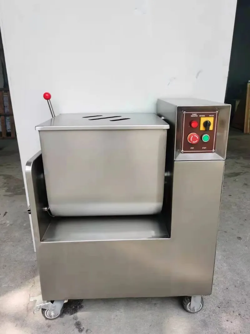 50L   Commercial Filling Mixer Meat Stuffing Mixer Vege  Blender Sausage Meat Mixing Machine