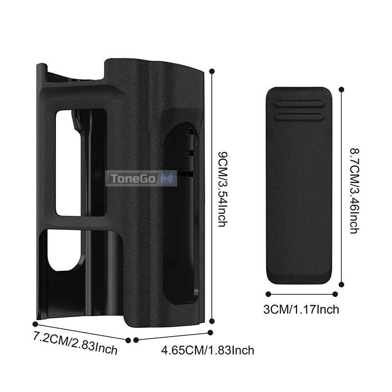 الأصلي Baofeng DM-32 اسلكية تخاطب حزام كليب Hoster حزام حامل الحال بالنسبة مع كليب الحافظة UV-32 DM 32UV راديو الملحقات