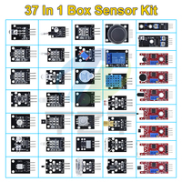 TZT 37 IN 1 SENSOR KITS FOR ARDUINO HIGH-QUALITY For Arduino Starters (Works with Official for Arduino Boards)  NO BOX