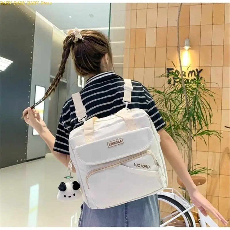 

Q81A Japanese School Bag for Women Girls Nylon Backpack Rucksack Shoulder Bags