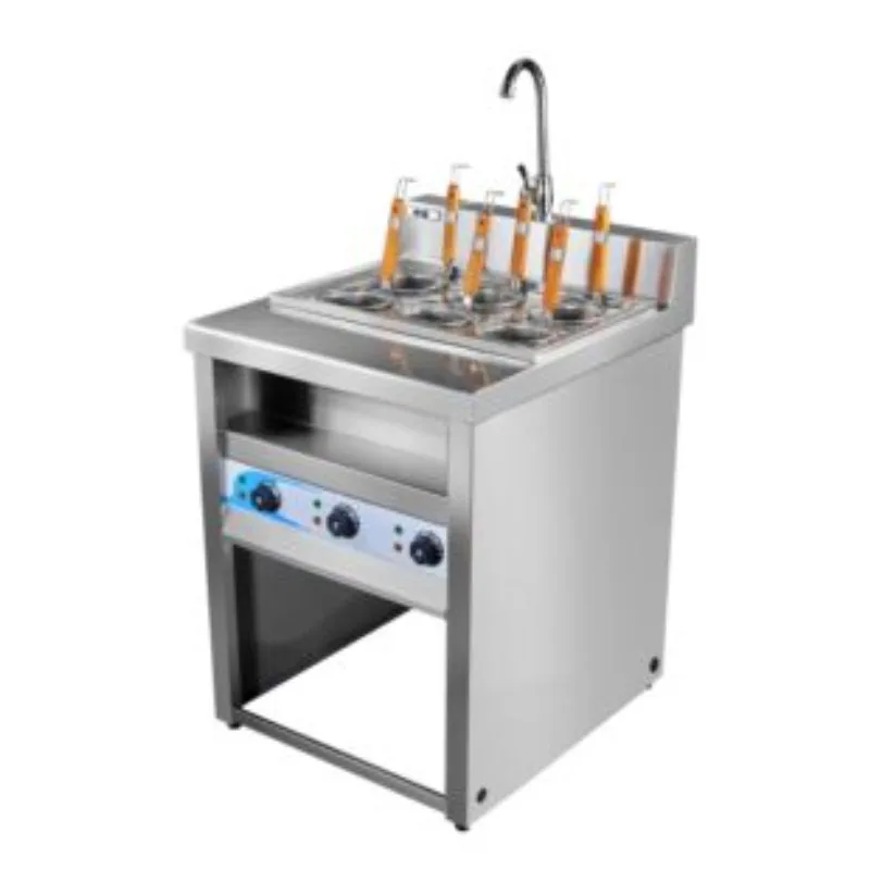 Only exported vertical 469-head electric noodle cooker commercial desktop gas noodle cooker