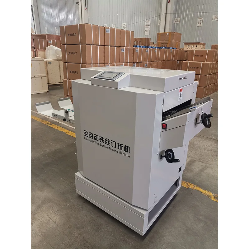 صانع الكتيب الأوتوماتيكي CY1710C - آلة خياطة الكتب والكمبيوتر المحمول لخياطة الأسلاك #2