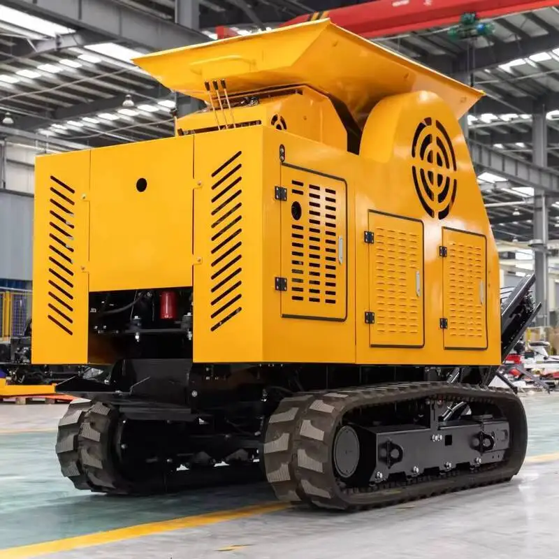 2025 New Jaw Crusher Hydraulic Engineering Mini Stone Rock Crushing Hine