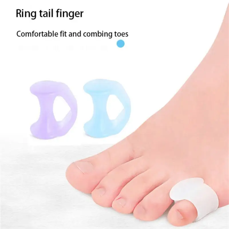 Orthopedic Toe Silicone Separator Pinky Toe Corrector To Correct Hallux Valgus Foot Swelling Toe Splitter