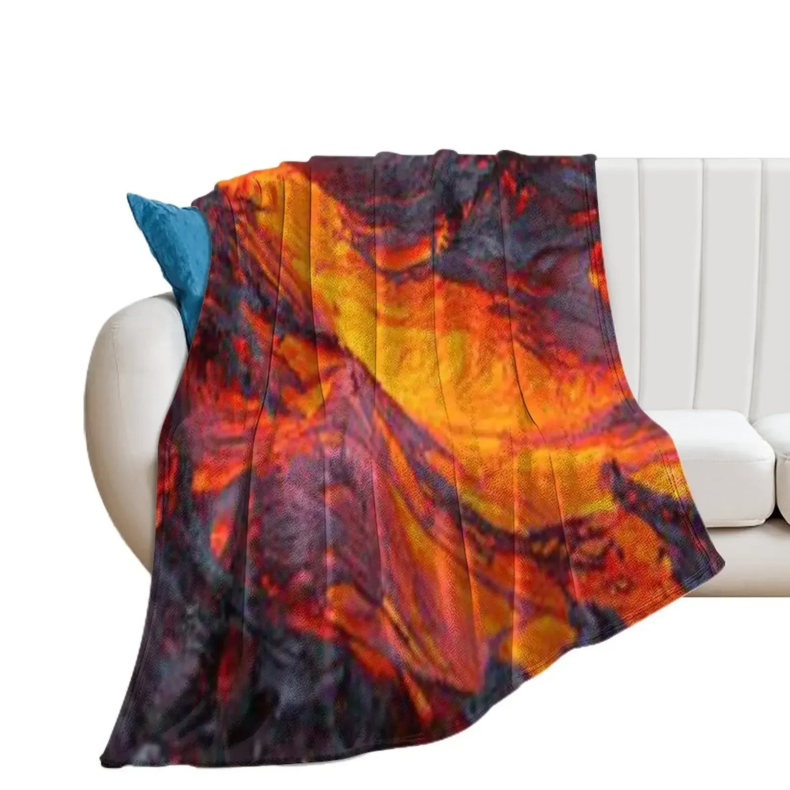 

torrent of lava Throw Blanket Large Sofa Quilt for sofa christmas gifts Blankets