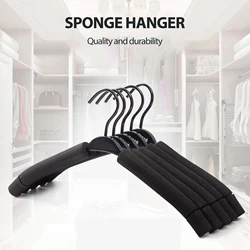 10pcs Foam Clothes Hangers Non-slip Clothing Store Display Hangers Racks Bendable Flexible To Use For Hanging Trousers Jacket