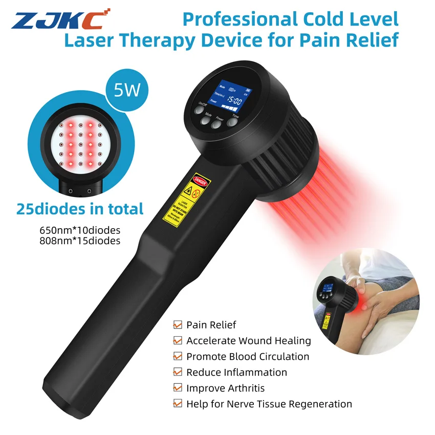 

Laser Treatment for Peripheral Neuropathy & Foot Pain Class IV Deep Tissue Cold Laser for Diabetic Nerve Damage, Plantar Fasciitis, Heel Spurs Medical LLLT Device for Home Use