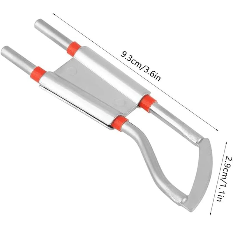 Hot Knife Blade Electric Heating Knife Spare Blade Hot Cutter Nickel-Chromium Alloy Blade For Fabric Rope Webbing Cutter Blade
