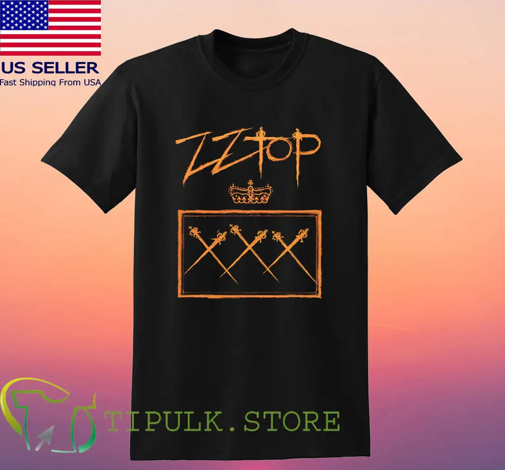 

ZZ TOP XXX Men's Black T-shirt Size S-5XL