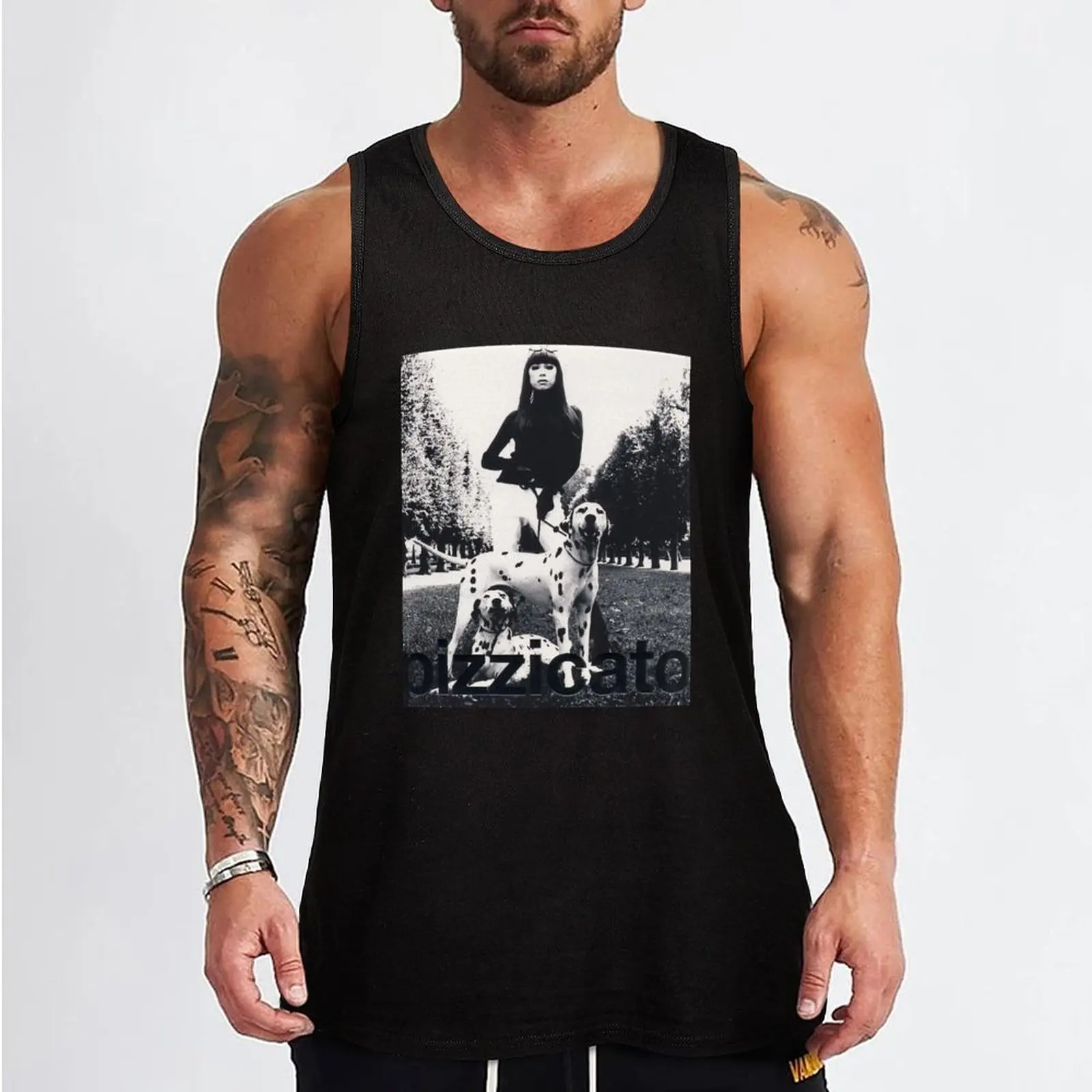 Pizzicato Five - Maki Nomiya Classic Tank Top muscle t-shirt anime sleeveless gym shirt man fitness Men's fitness t-shirt